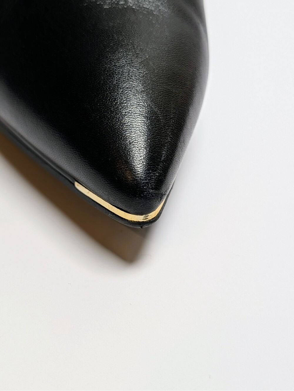 Cole Haan Grand Ambition Pump Black 9B Gold Trip - Picture 6 of 8